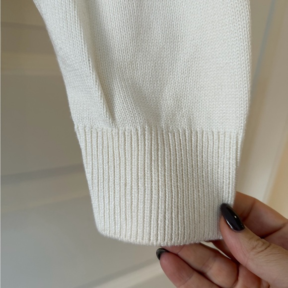 Michael Kors Off-White Crew Neck Sweater - Picture 4 of 6